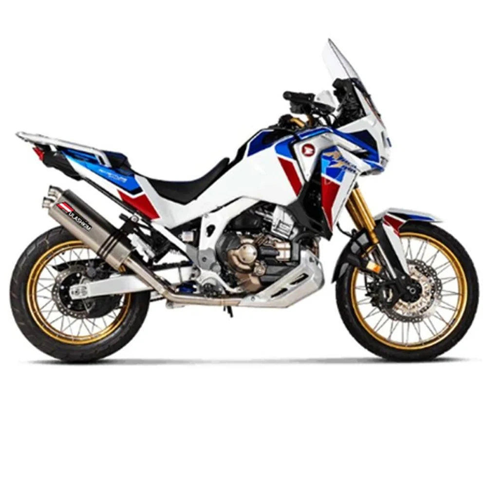 CRF 1100 Full Exhaust System for HONDA CRF1100 CRF1100L AFRICA TWIN EXHAUSTS 2020 2021 2022 Motorcycle Exhaust Muffler Escapes