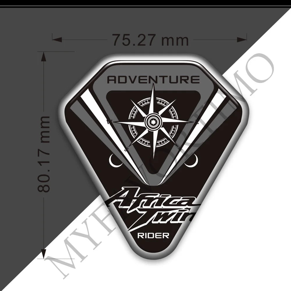 For Honda Africa Twin CRF1000L CRF 1000 1100 L CRF1100L Adventure Sports Kit Trunk Luggage Cases Tank Pad Protector Stickers
