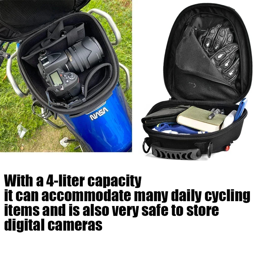 For Yamaha MT-07 MT07 MT 07 2025 Tank Bag Luggage Quick Lock Waterproof Tankbag Backpack Navigation Top Case Accessories