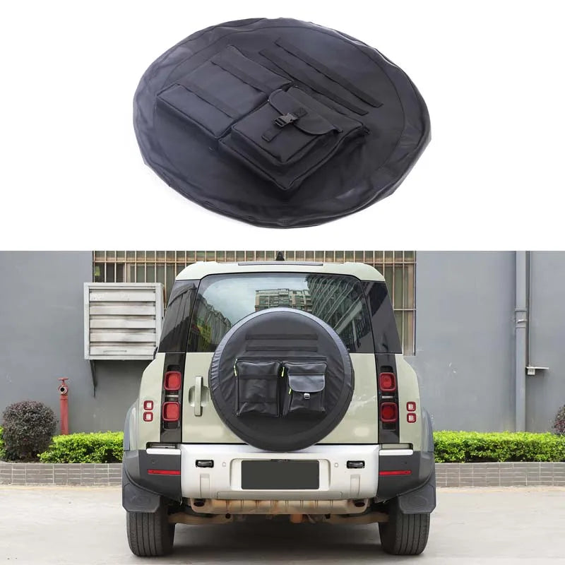 For Land Rover Defender 90 110 130 2020 2021 2022 2023 2024 2025 Car Rear Spare Tire Protective Cover Car Accessories