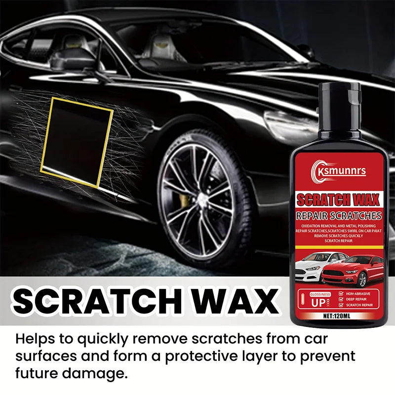 Paint Scratch Repair Kit - Car Care & Refurbishment Wax, repairs and protects your vehicle from scratches and swirl marks,