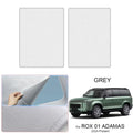 For ROX 01 ADAMAS-Present Car Sunroof Sunshade Heat Insulation UV Protection Electrostatic Suede Skylight Cover