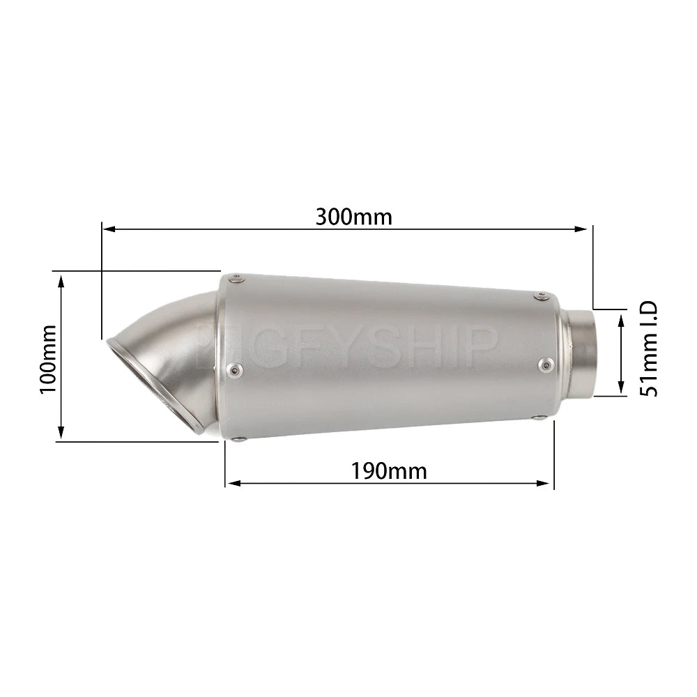 For Ducati Panigale V4 2025 2026 Street Fighter 25 26 Panigale V4R, V4S StreetFighter Escape Motorcycle Exhaust Pipe Slip-on