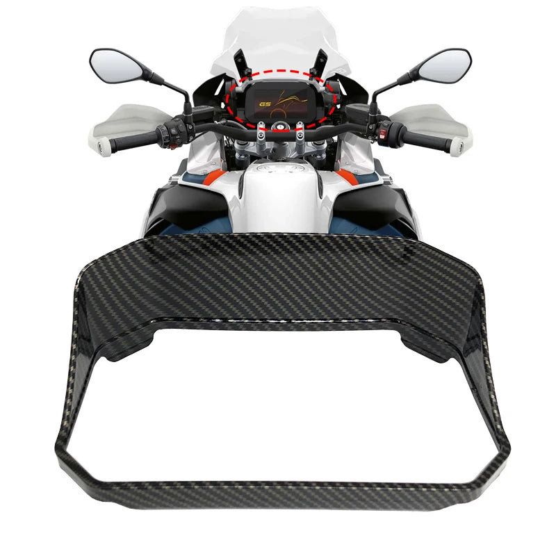 For BMW R1250GS LC Adventure R 1250 GS ADV R1250R R1250RS 2018-2023 R1250GSA Sun Visor Tachometer Instrument Hat Cover Carbon
