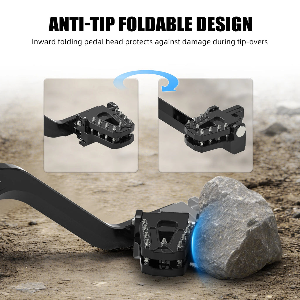 Foldable Motorcycle Foot Pedal Brake Lever for Honda CRF1100L Africa Twin/Adventure Sports 2020 2021 2022 2023 2024 2025 2026