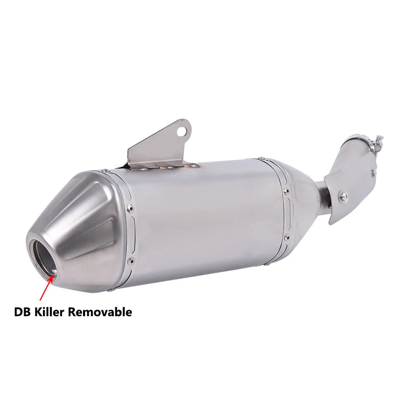 Slip On For Yamaha Tenere 700 Rally Edition 2019 - 2025 Motorcycle Exhaust Escape Systems Link Pipe Stainless Muffler DB Killer