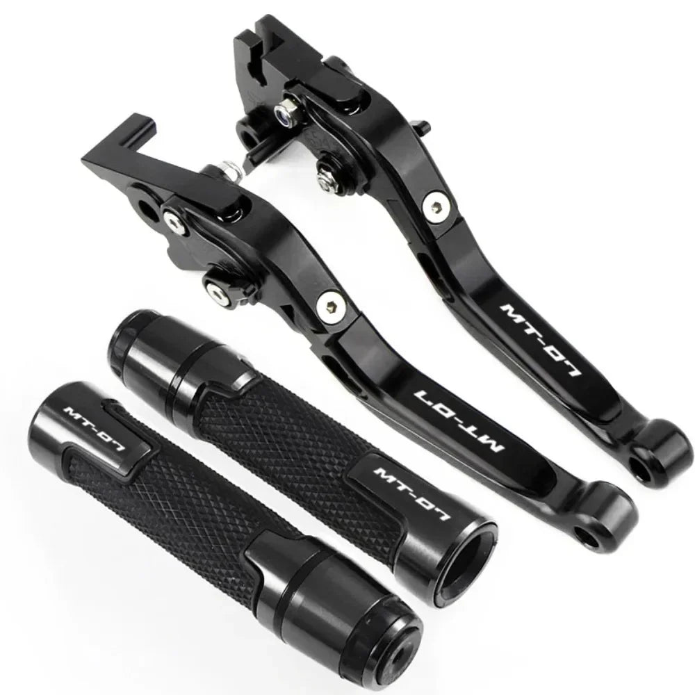 For Yamaha MT-07 FZ-07 MT 07 FZ07 MT07 FZ 07 2014-2025 Motorcycle CNC Adjustable Folding Extendable Brake Clutch Levers Handle