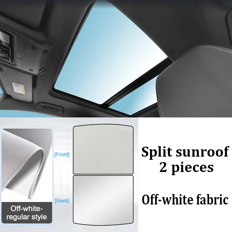 Sun Shade For Rox Polestones 01 Accessories 2024 2025 2023 Sunroof Cover Electrostatic Adsorption Skylight Part Protector Visor
