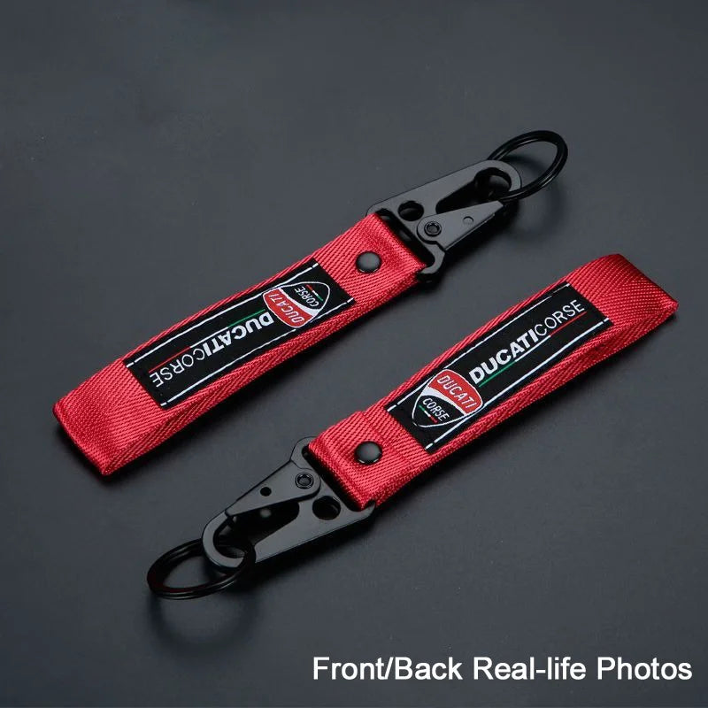 For Ducati Monster 796 795 821 696 695 600 620 400 950 937 1200 1200s 1100 Panigale V4 Motorcycle Accessories Key ring Keychain