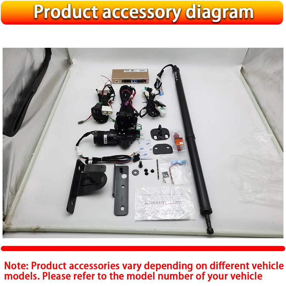 ZJCGO for Rox Polestones 01 2023 2024 2025 2026 OEM Automatic Electric Powered Tailgate Power Liftgate Tail Gate Lift Kit System