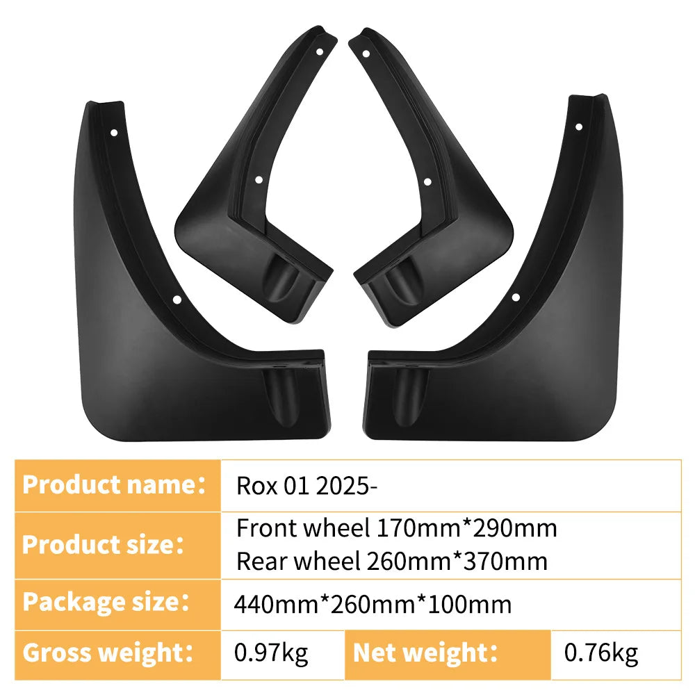 Suitable for Jishi Rox 01 2023-2025 Car Tire Fender Skin Exterior Modification