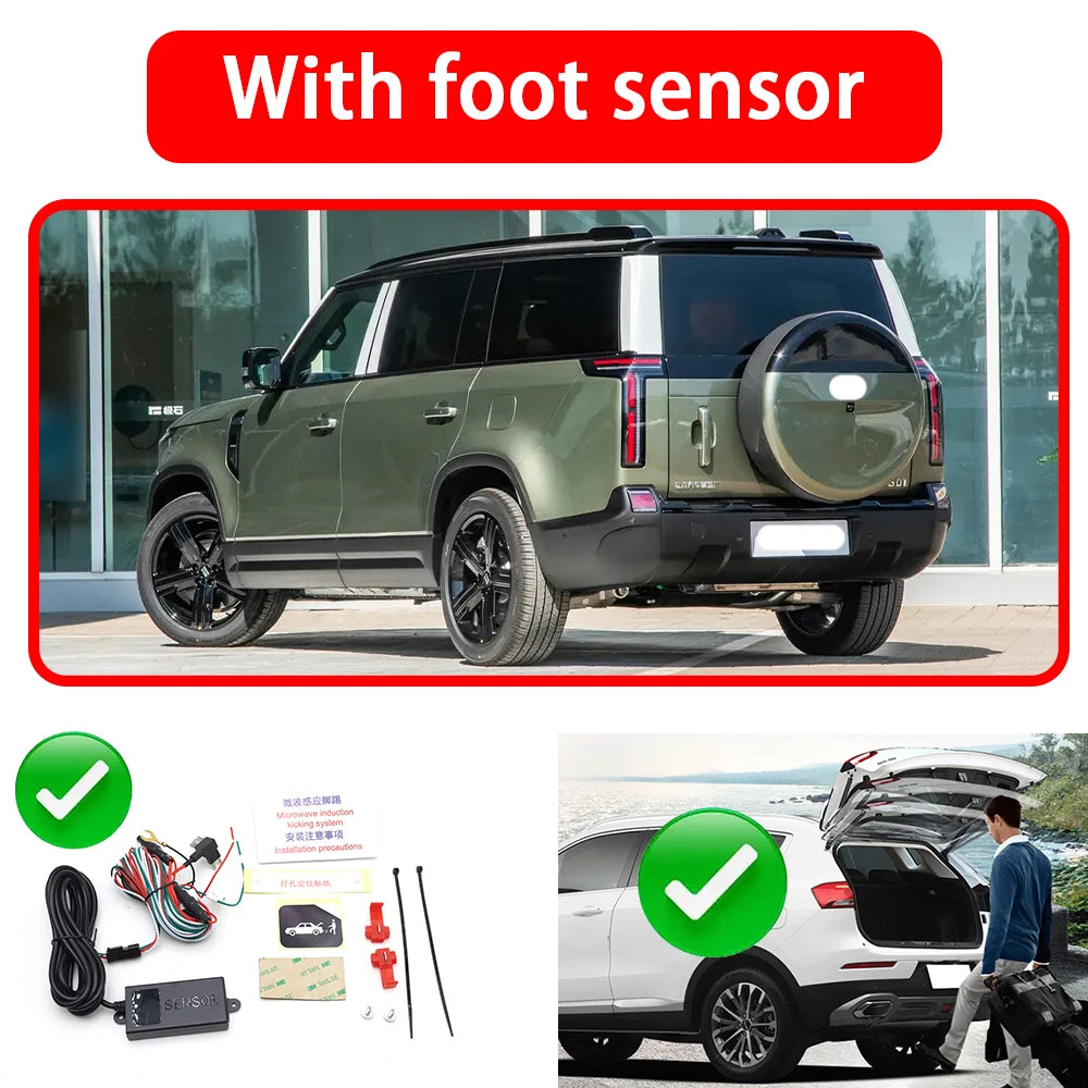 for Rox Polestones 01 2023 2024 2025 2026 Automatic Powered Tailgate Power Liftgate Electric Tail Gate Lift Assisting System