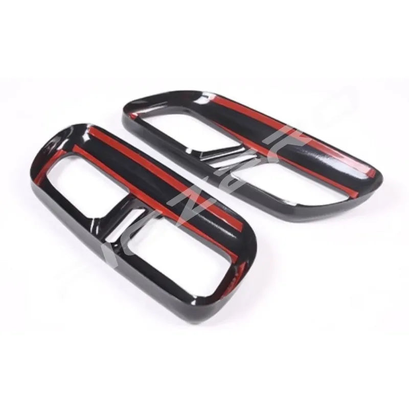 Exhaust Tailpipe Trim Frame Quad Exhaust for Land Rover Range Rover Sport 2023 2024 2025