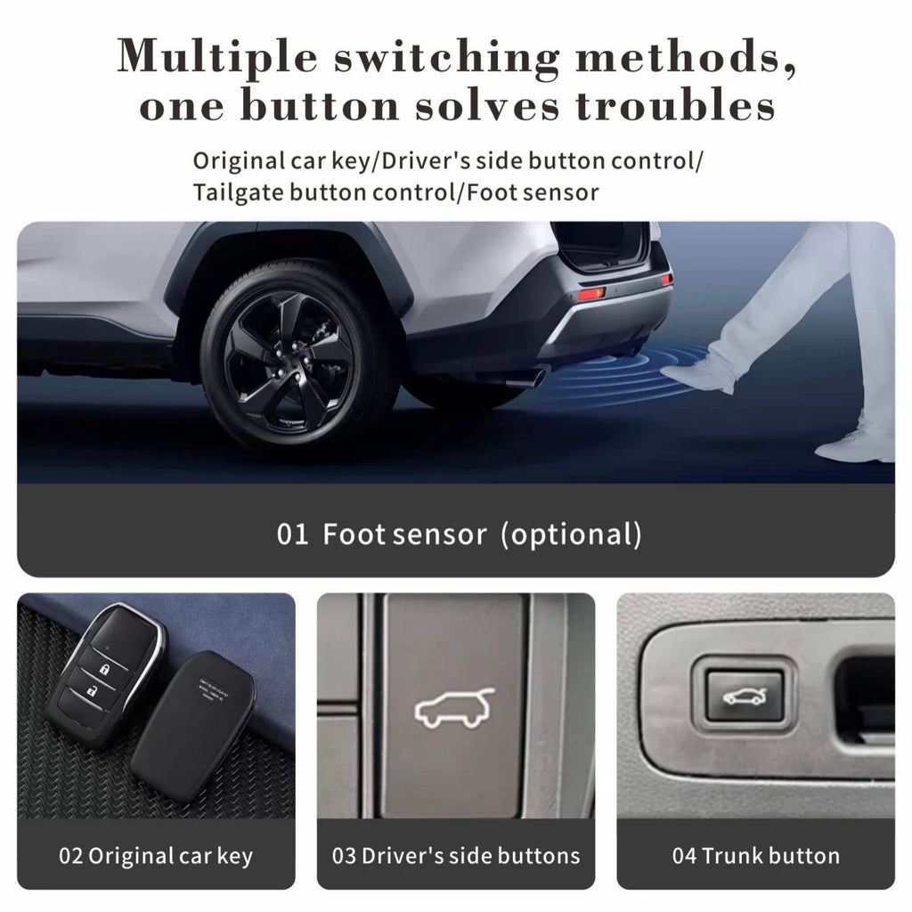 For BYD ATTO 2 ATTO 3 electric tailgate car modification accessories Tailbox upgrade a kick sensor Custom OEM Compression Price