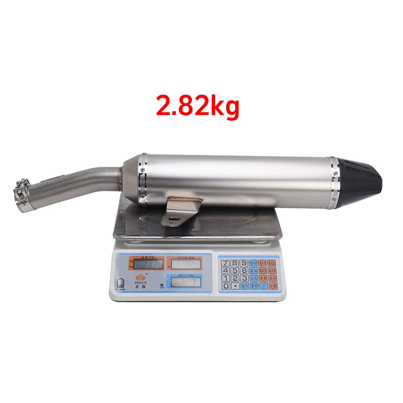 For Honda CRF1100L Africa Twin Adventure Sports 2020 - 2023 Motorcycle Exhaust Escape System Mid Link Pipe With Carbon Muffler
