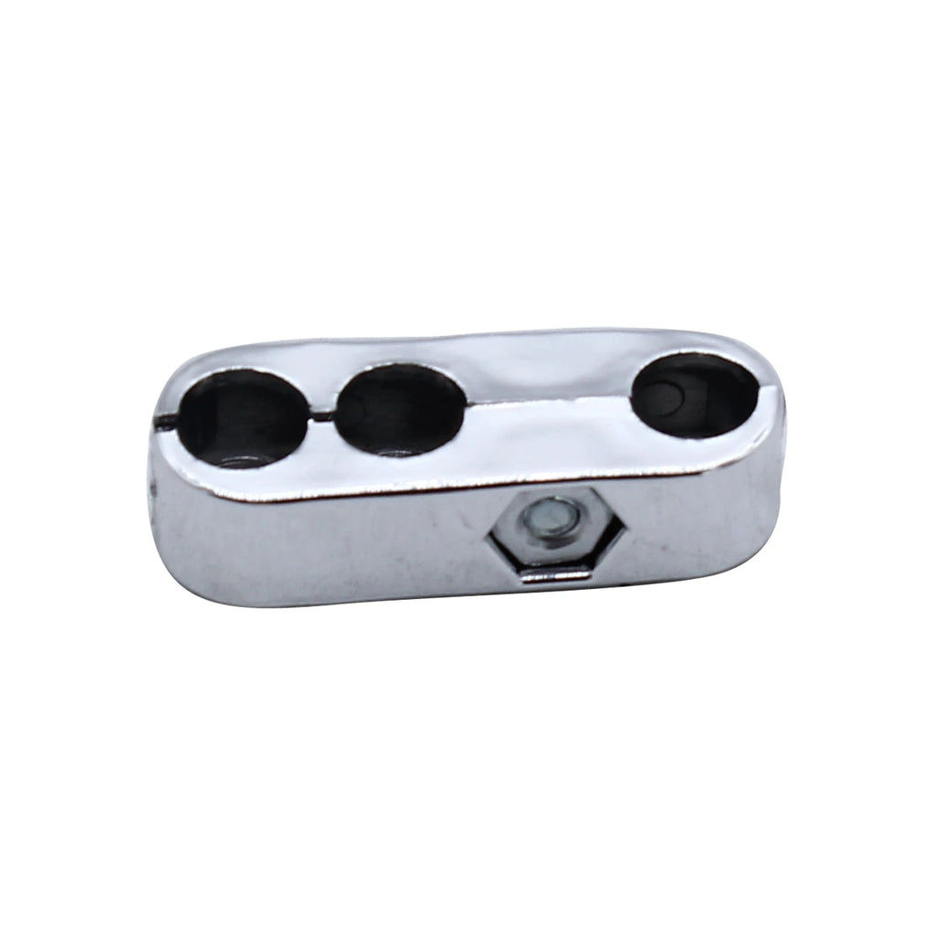 #91H Automotive Parts & Accessories,7mm 8mm Spark Plug Wire Separators Looms Dividers for ford Chevy 9723 (Chrome)