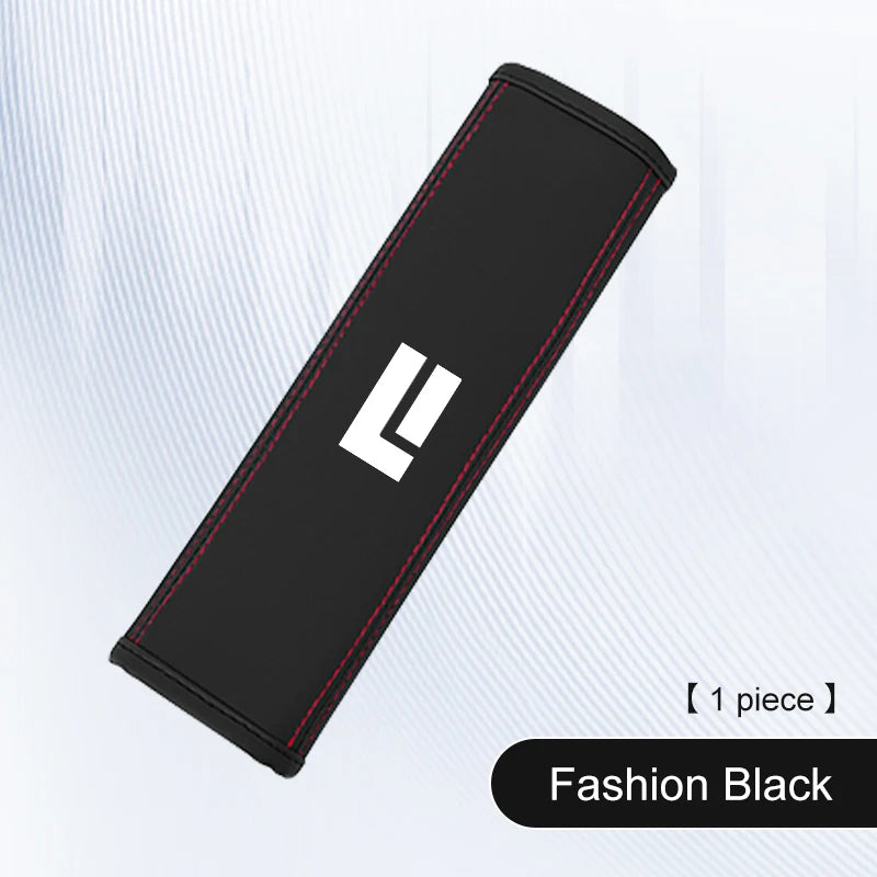 For BAIC Jishi Polestone 01 Rox 01 2023 2025 Leather Car Safety Belt Shoulder Cover Interior Accessories Seat Belt Protector Pad