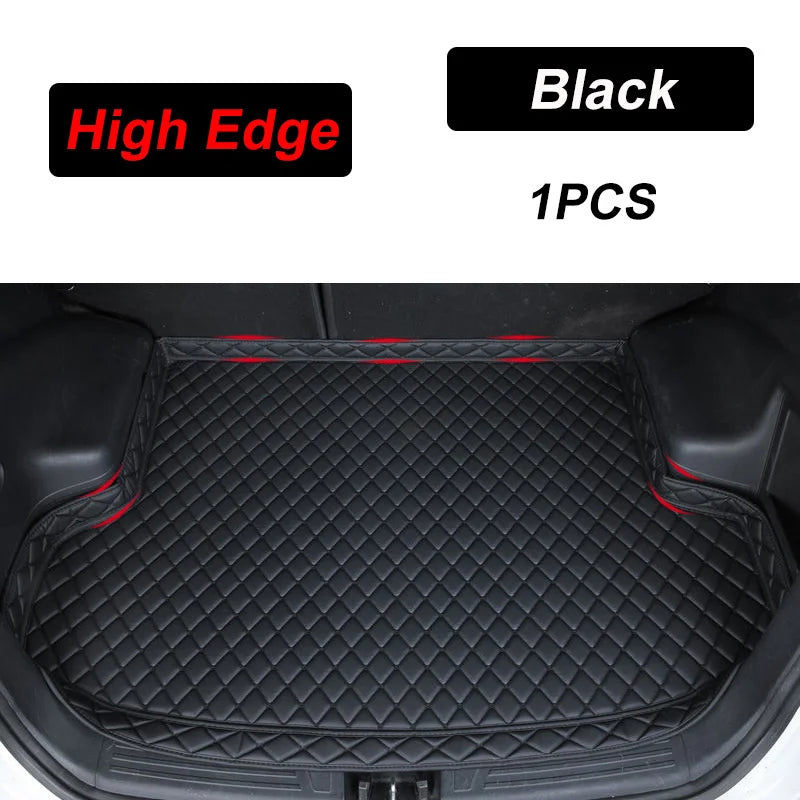 For Land Rover Defender L663 110 5-seats 2020-2026 Leather Car Rear Trunk Mats Anti Dirty Floor Tray Liner Interior Accessories