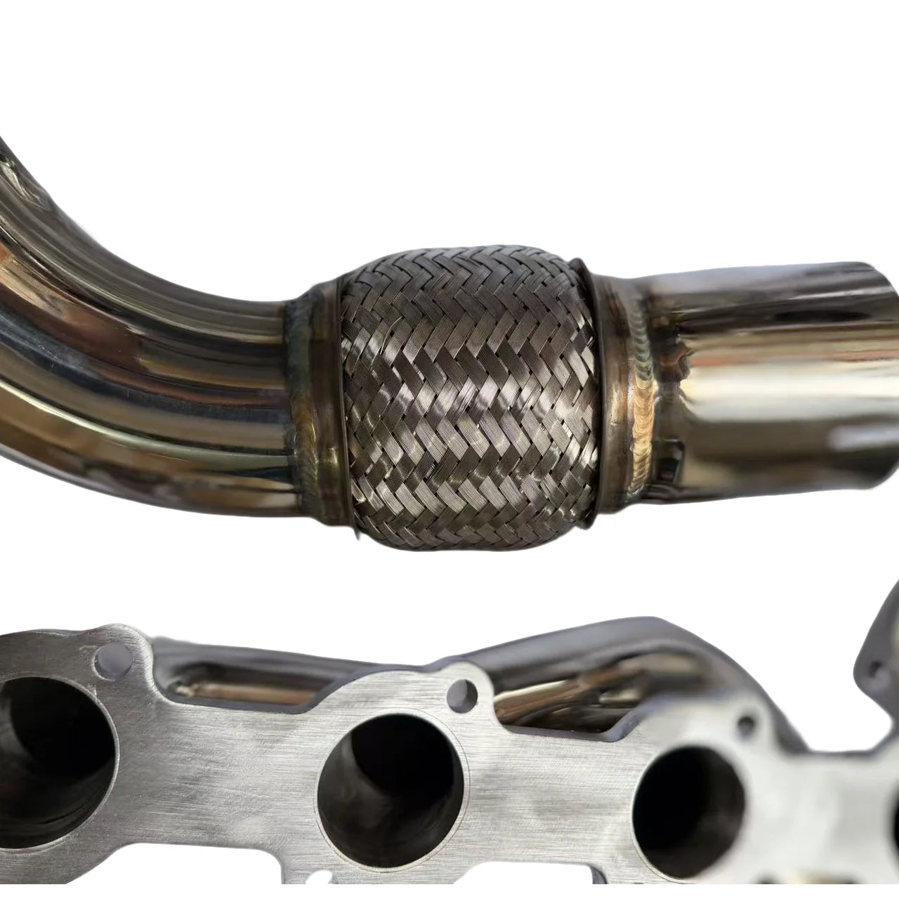 Exhaust Manifold Header for Mercedes Benz AMG CLS55 CLS500 E55 E500 M113K Long Exhaust Pipe Long Tube