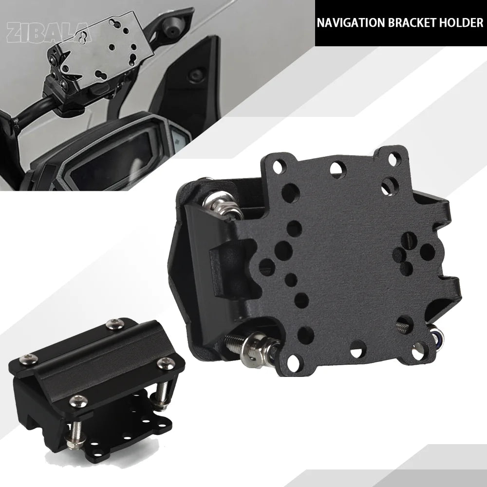 For Yamaha Tenere 700 / Rally / World Raid 2019-2026 Motorcycle Accessories Super Tenere XTZ1200 14-24 Navigation Bracket Holder