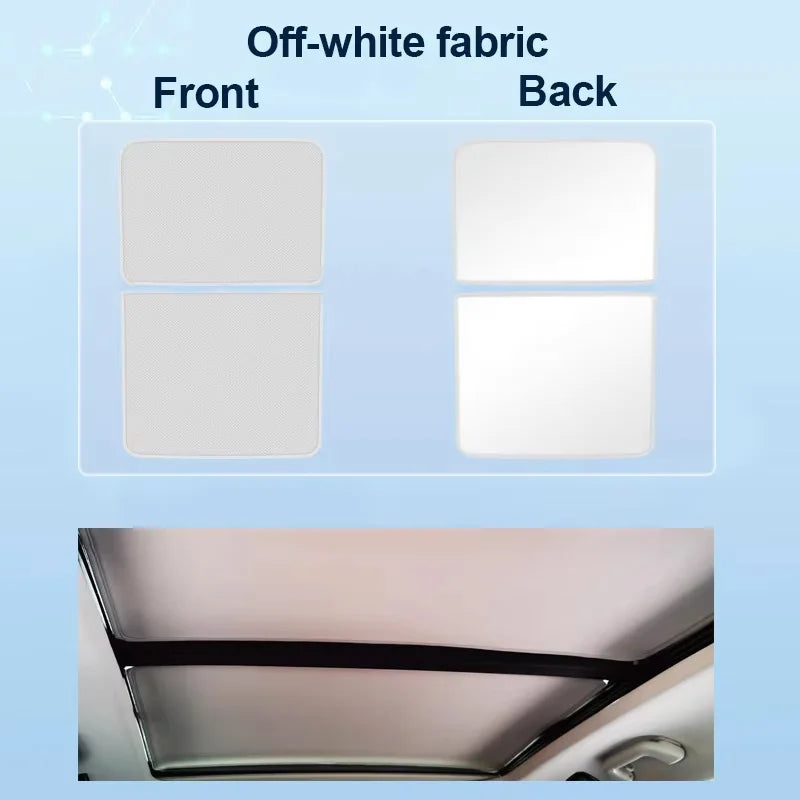 For Rox Polestones 01 2023 2024 2025 2026 Electrostatic Adsorption Sun Visors Roof Sunshade Sun Protection Interior Accessories