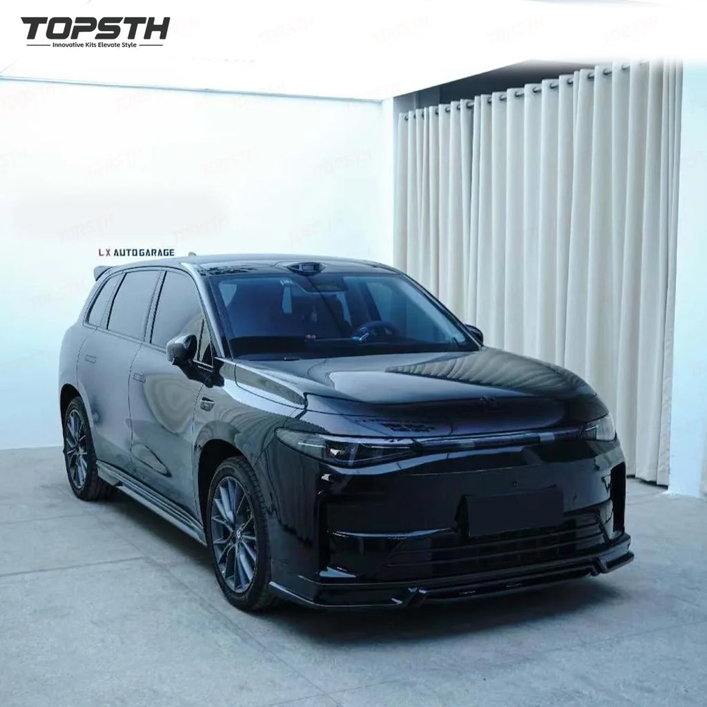 For Leapmotor C10 Front Lip Side Skirts Rear Diffuser Exterior Trim PP Plastic Sports Style Body Kit Accessories