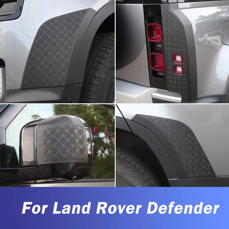 Car Rearview Mirror Cover Front Rear Bumper Side Scratch Guard Protection Board Guard For Land Rover Defender 110 2020