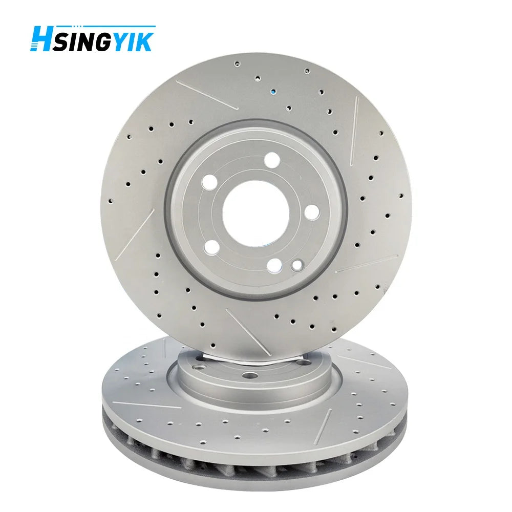Front brake discs for Mercedes-Benz E-Class CLS OM OE A2184210312 322x32MM