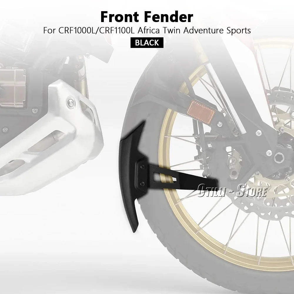 For Honda CRF1100L CRF 1100 Africa Twin Adventure Sports 2020-2023 CRF1000L AFRICA TWINMotorcycle Front Fender Mudguard Guard