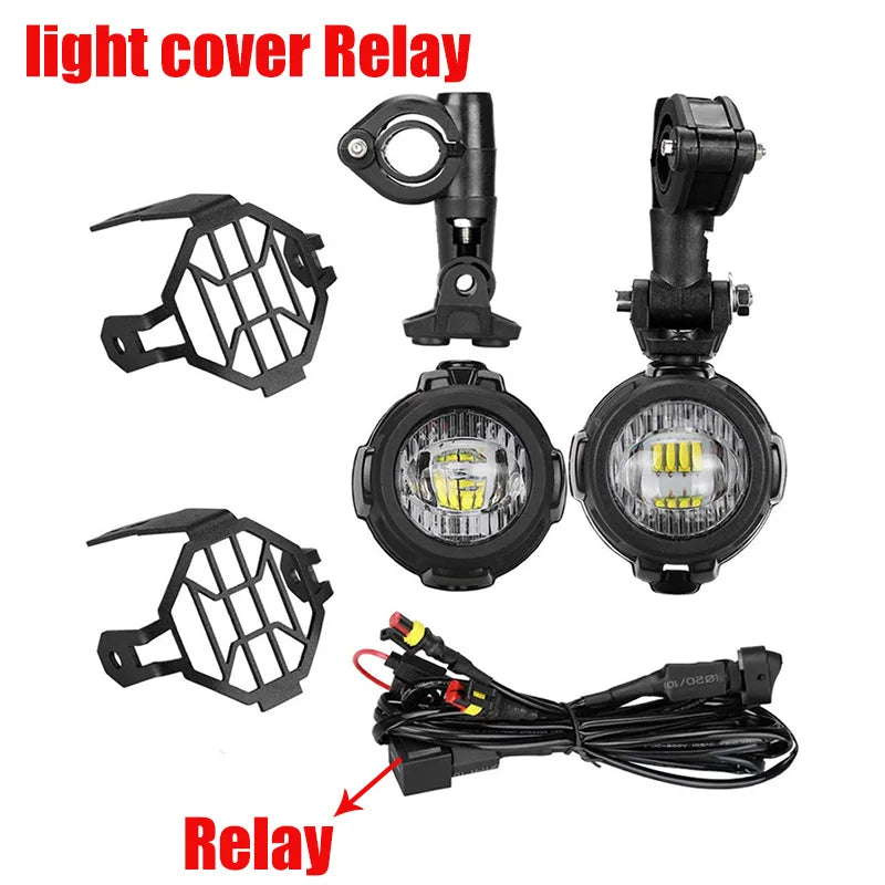 For Honda CRF1100L CRF 1100L CRF1100 L Africa Twin Motorcycle Accessories LED Auxiliary Fog Light Driving Lamp