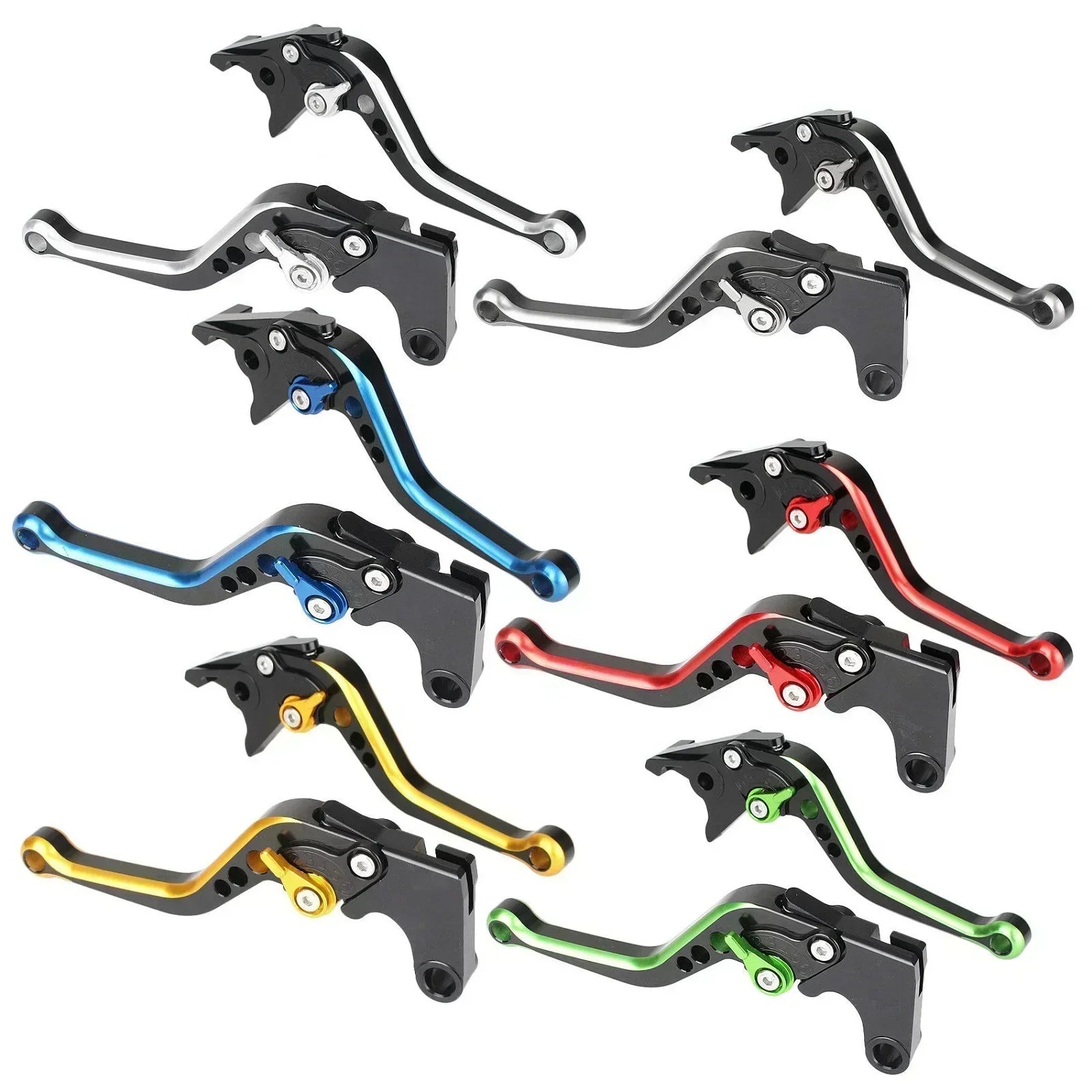 Color Block Motorc Brake Clutch Levers For Ducati 1199 1299 Panigale/S/R, MONSTER 1200/S/R, HYPERMOTARD 950, STREETFIGHTER 848