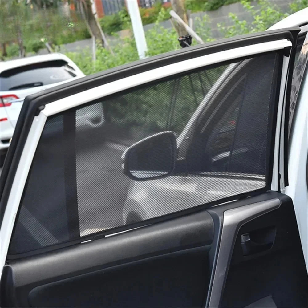 Car Front Rear Windshield Sunshade Set For BYD Atto 3 2022-2025 Window Sun Blockers Shade Curtains Window Cover Auto Accessories