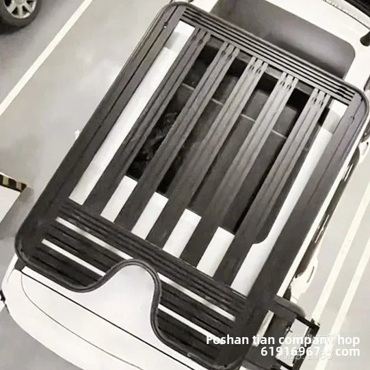 2025 New Car Roof Rack Platform Expansion Bar Load Carrier Aluminum Luggage Rail Rack for Jishi Rox Polestones 01 Accessory Part