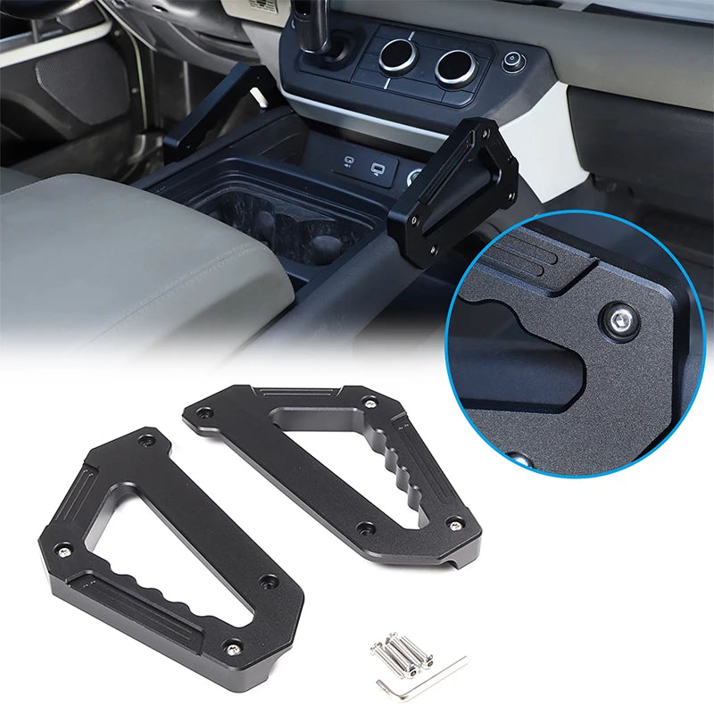 For Land Rover Defender 90 110 130 2020+ Aluminum Alloy Black Car Tailgate Window Storage Fence Foldable Pallet Rack Accessories