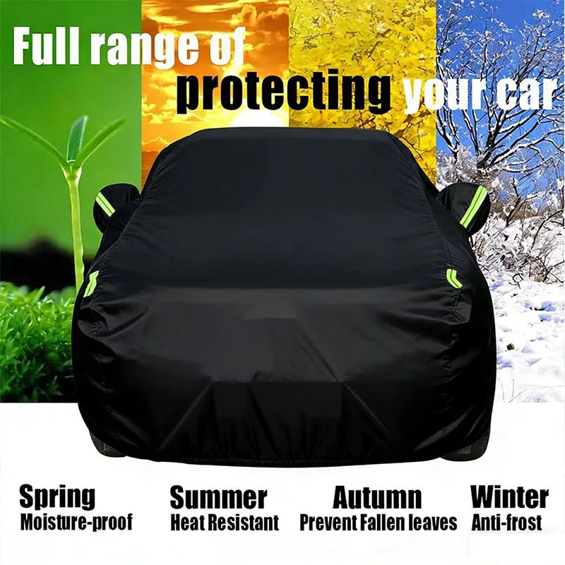 For ROX 01 Polestones 01 2023 2024 2025 Full Car Covers Outdoor Sun Anti UV Rain Snow Dust Protection Oxford Cloth Accessories