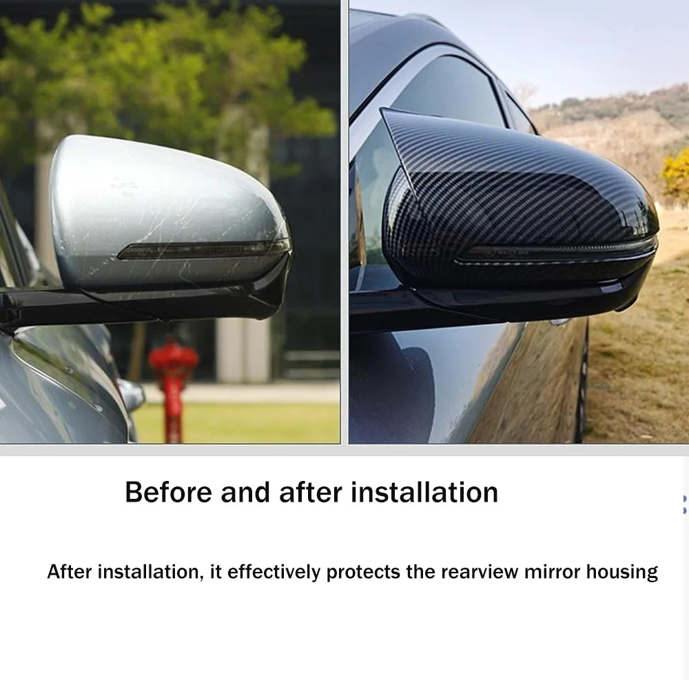For BYD Song Pro BYD Sealion 5 DM-i 2023~2025 2024 Rearview Mirror Anti Collision Scratch Strips Protect Cover Accessories