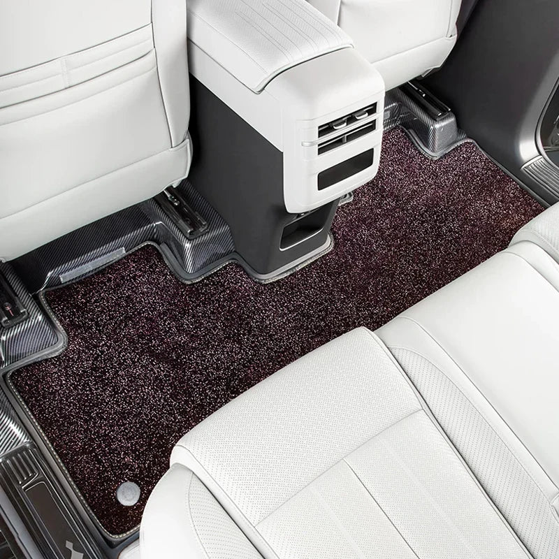 For BYD Ti7 Leopard Titanium 7 3PCS Full Coverage Auto Carpets Car Floor Mats Foot Coche Accessories Floor Liners Blanket