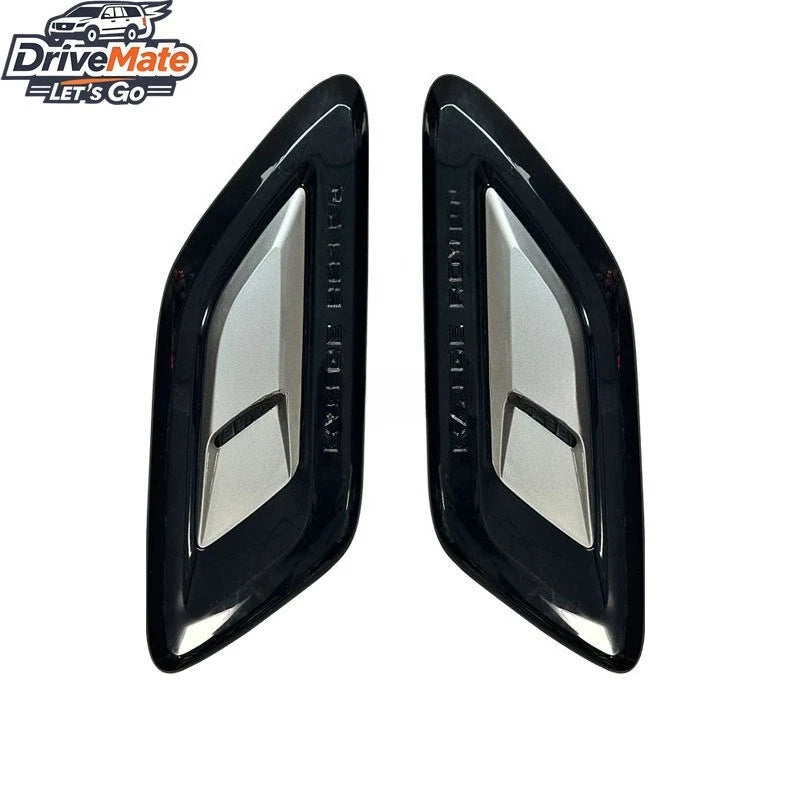 Auto Spare Parts Black Silver Hood Vents for 2018 Land Rover Range Rover Sport Exterior Accessories