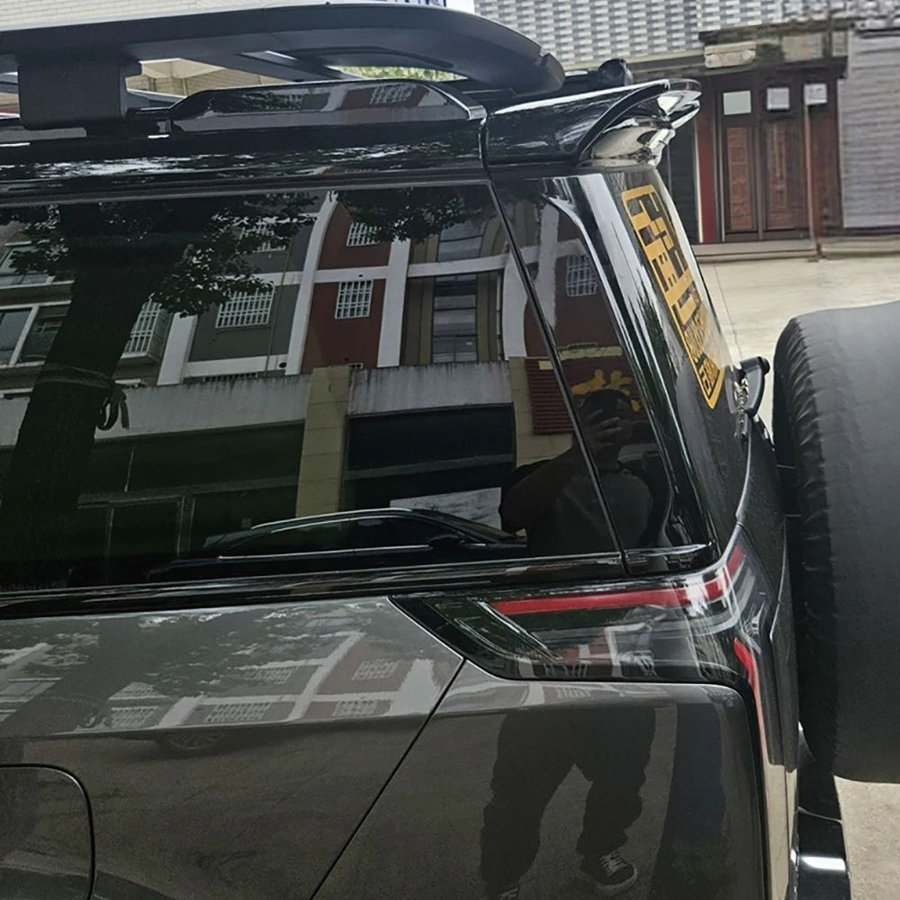 Car Modification Kit Special Tailgate Top Wing Fixed Wing Fixed Pressure Tail Wing For 2024 2025 BAIC JISHI Polestones 01 ROX 01