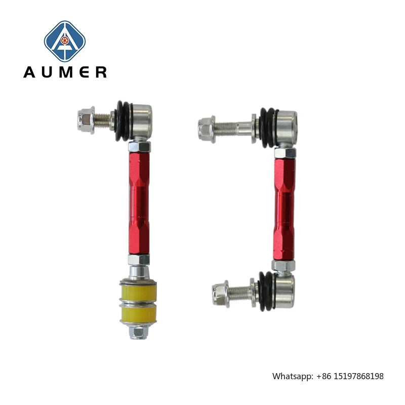 Aumer Factory Adjustable Stabilizer Link for TOYOTA Land Cruiser Prado LC79 LC80 LC100 LC200 LC300  Hilux Nissan Patro Y61 Y62