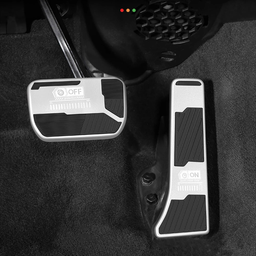 Car Throttle Brake Anti-slip Pedal For BAIC JISHI Rox Adamas 2026 Car Throttle Aluminum Alloy Pedal Protective Cover Accessories