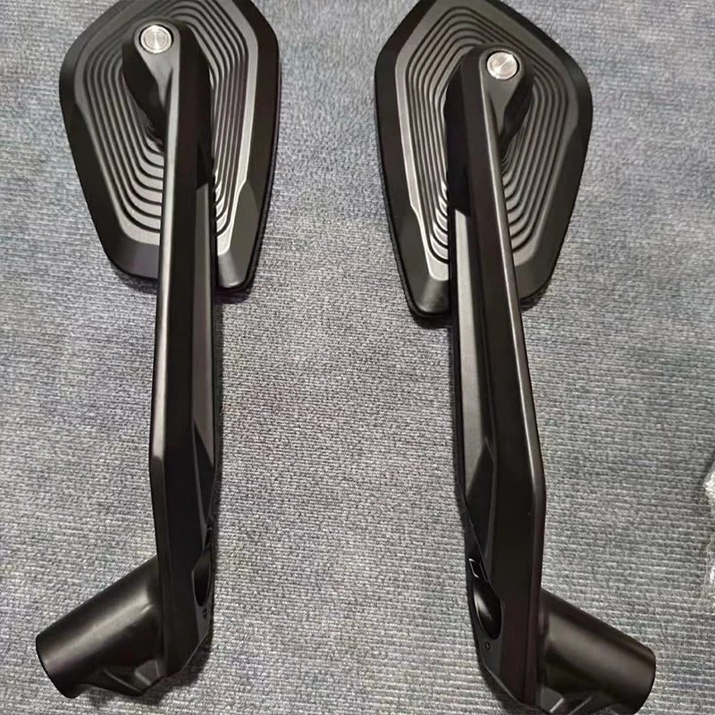 For Kawasaki Ninja ZX-12R Motorcycle Rearview Mirrors Wide Vision Aluminum Alloy Side Mirrors Anti-Shake Adjustable Casting