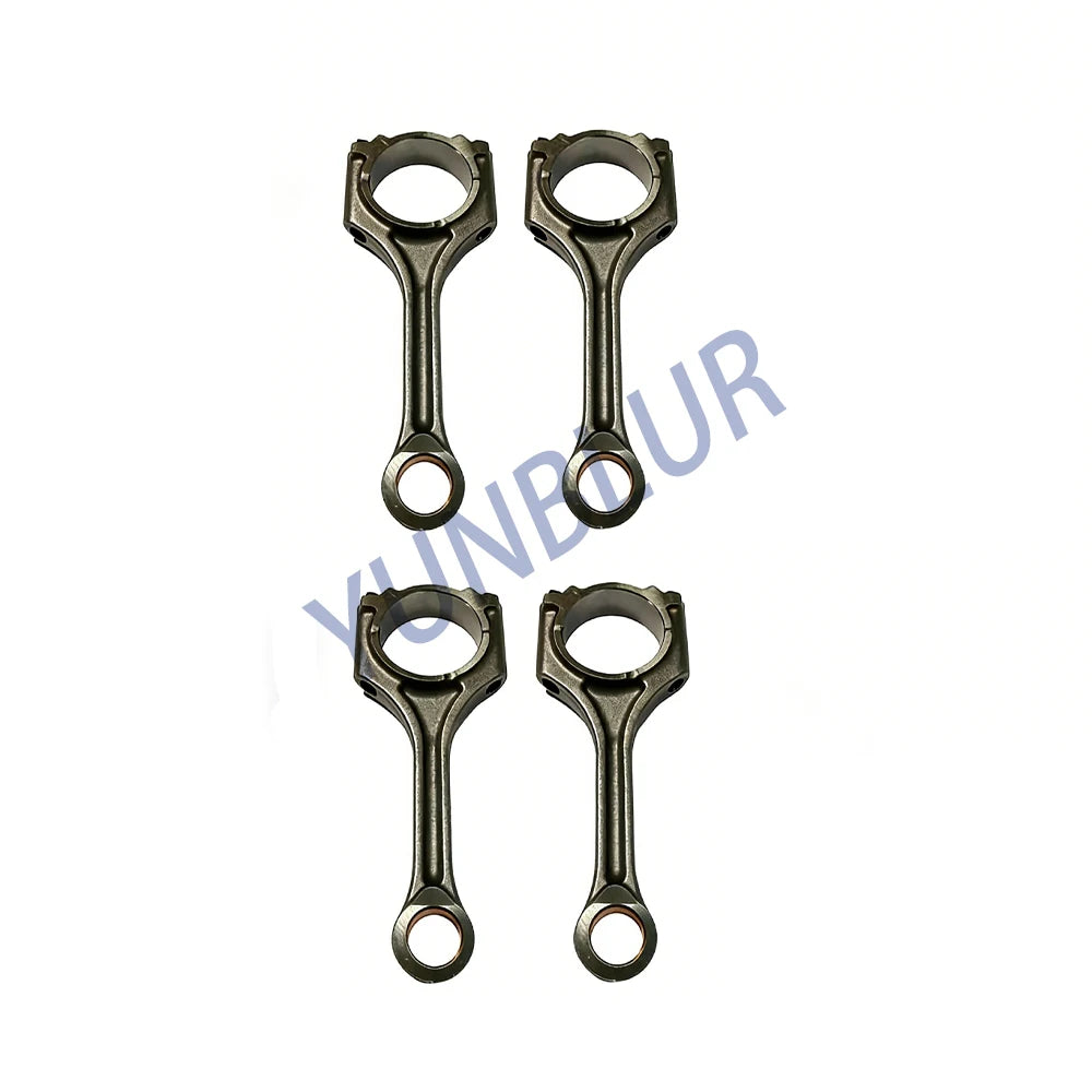 4pcs Engine Parts Connecting Rod Set Fit 2.0 L Gas 204PT GTDI For 11-22 JAGUAR XE XF XJ LAND ROVER DISCOVERY SPORT FREELANDER