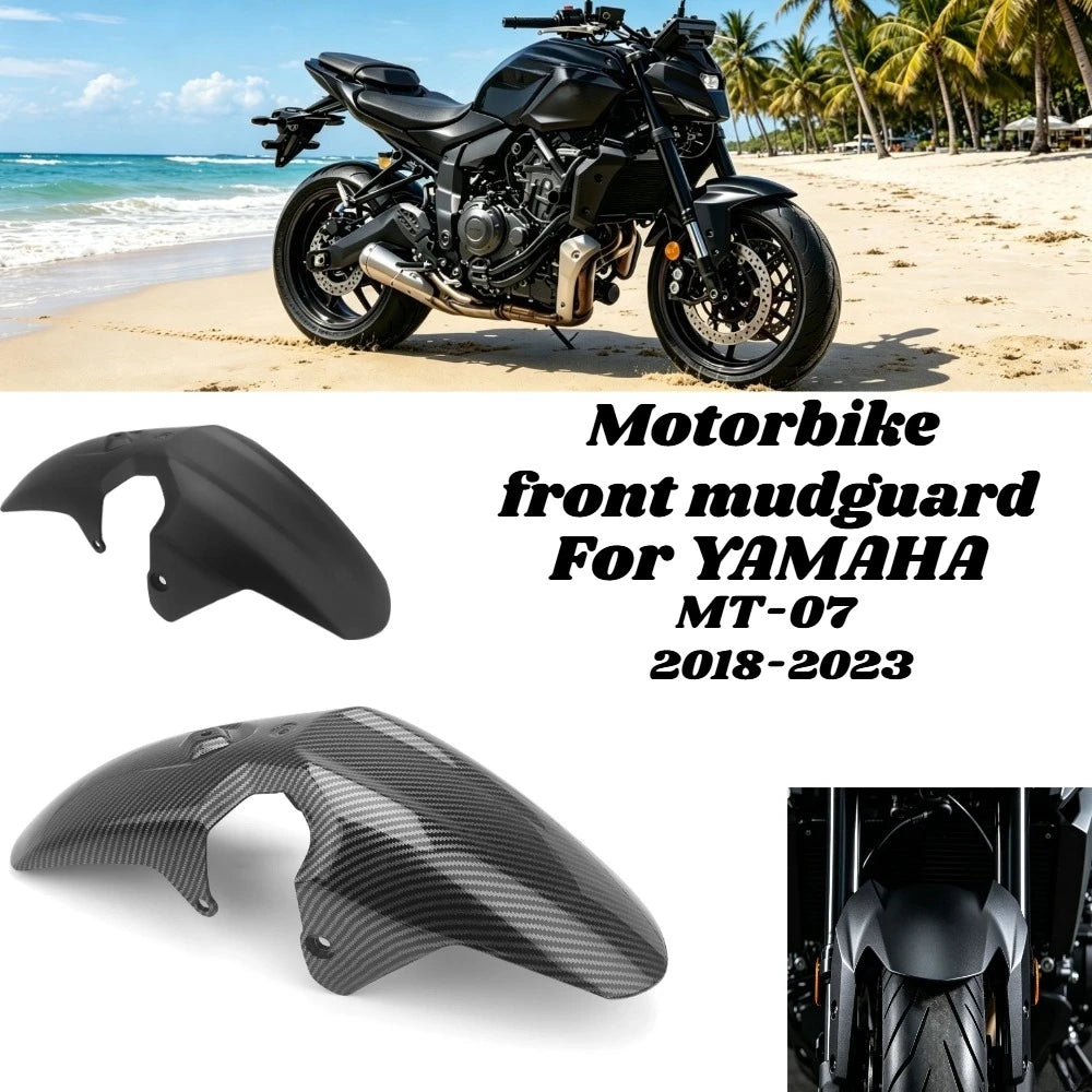 Motorcycle Front Wheel Fender For Yamaha MT-07 18-2023 Yamaha Motorcycle Front  Splash Guard  Accessory Fairing Kit Splash Guard