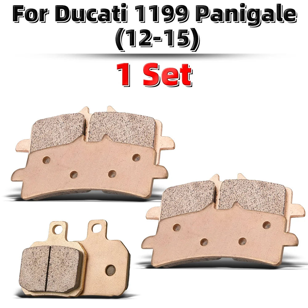 MRRANGT Motorcycle Metal Sintered Brake Pads Fit For Ducati Multistrada 950 S 1260 Panigale EVO 1098 1198 848 07-12 1199 12-15