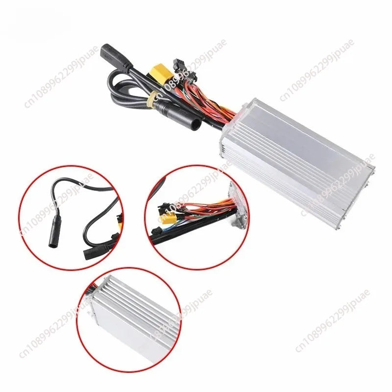 V20 Electric Dirt Bike Controller 45km/h 20inch Controllers Fat Bike Replacement Parts V20 Fat Bike Accessories