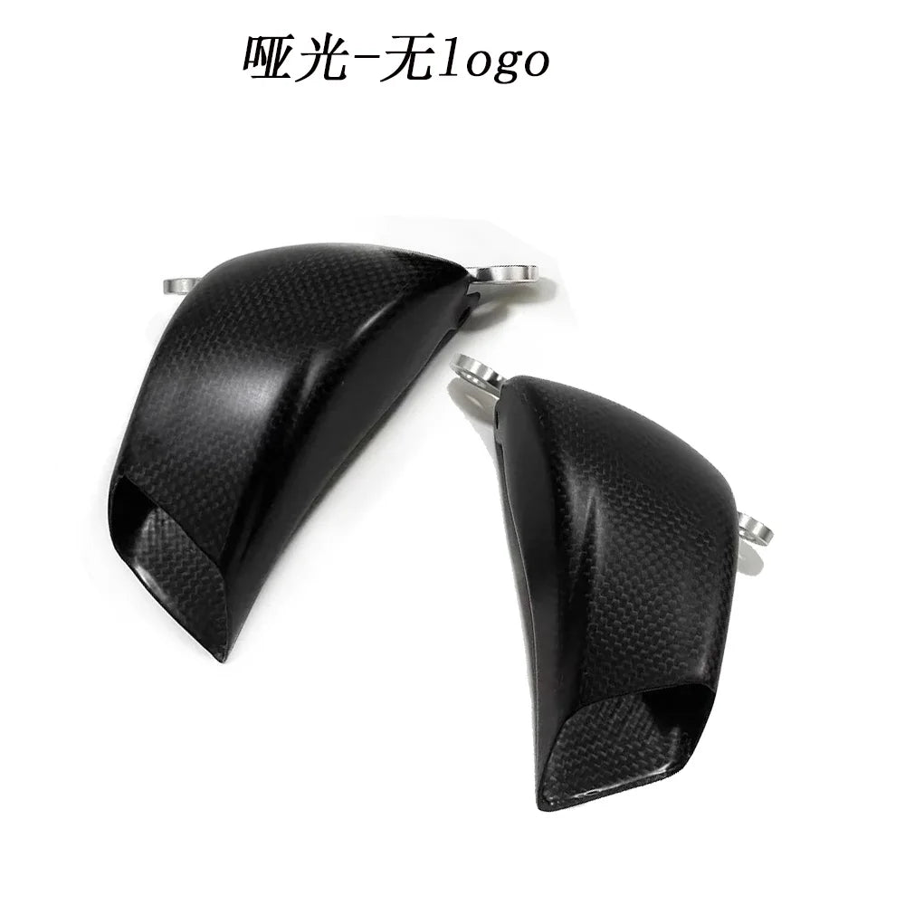 Motorcycle Carbon Fiber Front Brake Air Duct Caliper Radiator Cover For Ducati PANIGALE V4 S/R Streetfighter V4 V4S