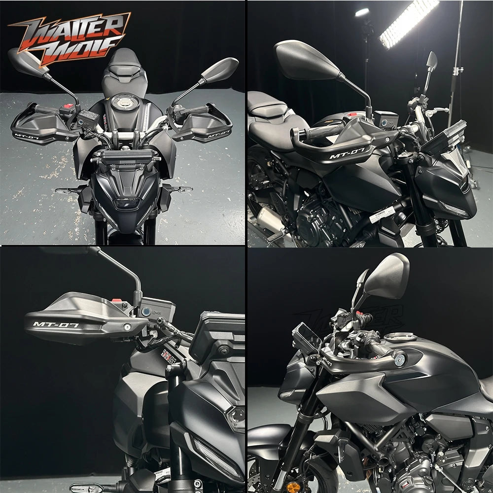 2026 MT07 Motorcycle Handguard For YAMAHA MT-07 MT 07 Y-AMT 2025 Handlebar Windshield Hand Guards Lever Protector Cover Shield