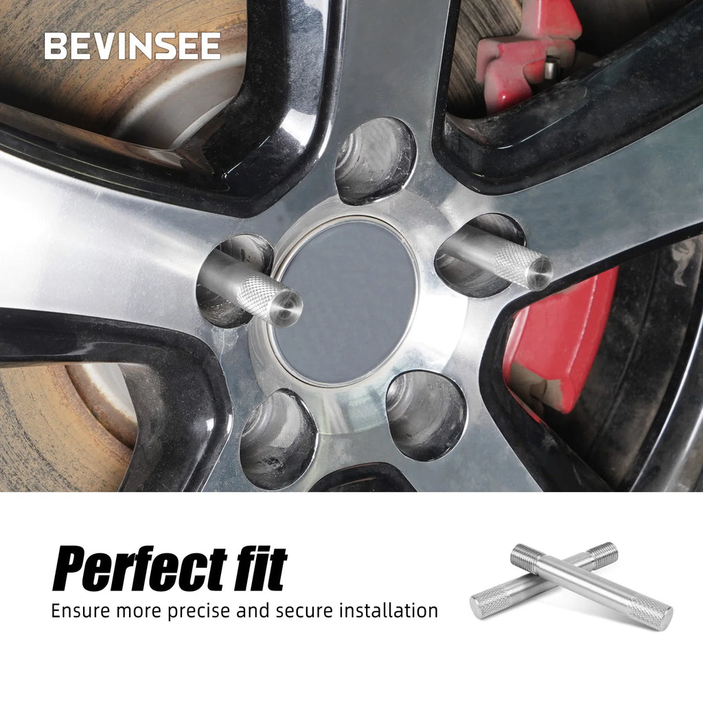 Wheel Alignment Pin, M14x1.5 Wheel Hanger Pin Set for BMW for Audi for VW for Mercedes for Porsche, Car Tire Repair Accesories