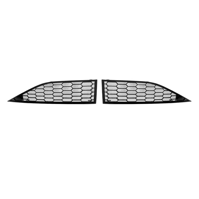 For BYD Sealion 7 Sea lion 07 EV 2024 2025 2026 The honeycomb insect proof mesh on the lower grille is bright black